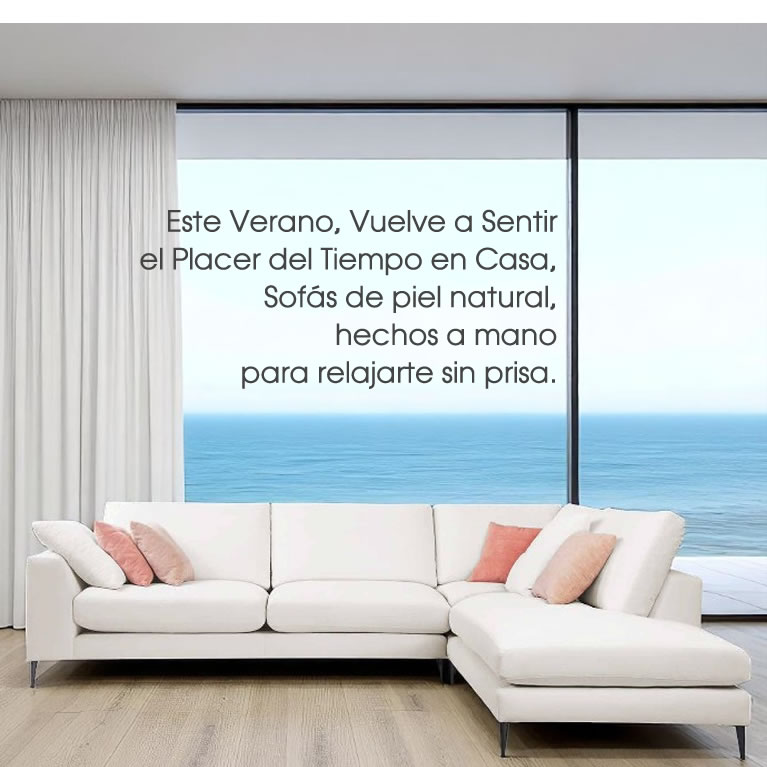 sofas piel y cuero